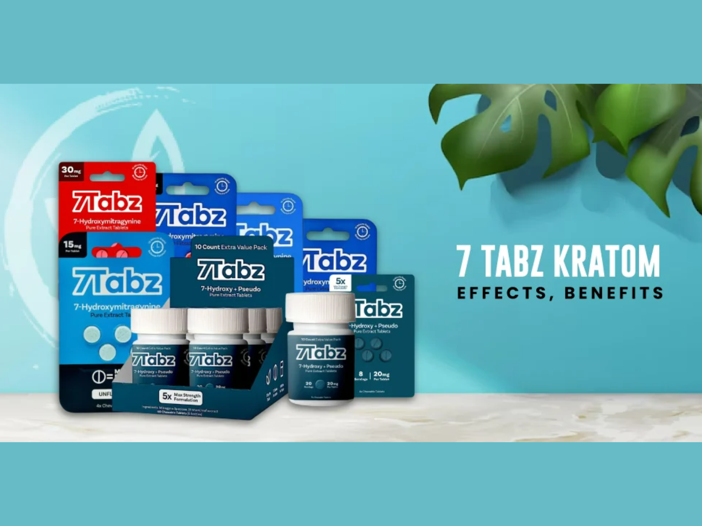 7Tabz Pure Extract Tablet – 1 Count (2 Servings)