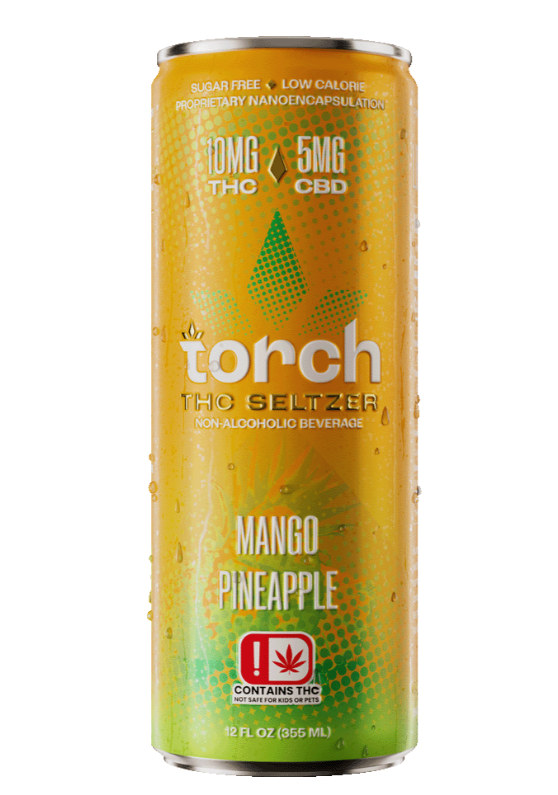 Torch THC Drinks – 10mg Low Dose THC + 5mg CBD | 6 Flavors