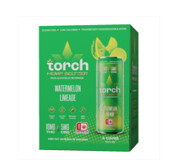 Torch THC Drinks – 10mg Low Dose THC + 5mg CBD | 6 Flavors
