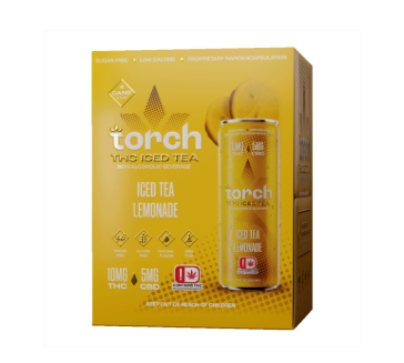 Torch THC Beverages – 10MG Low Dose, High Vibe, THC Drinks