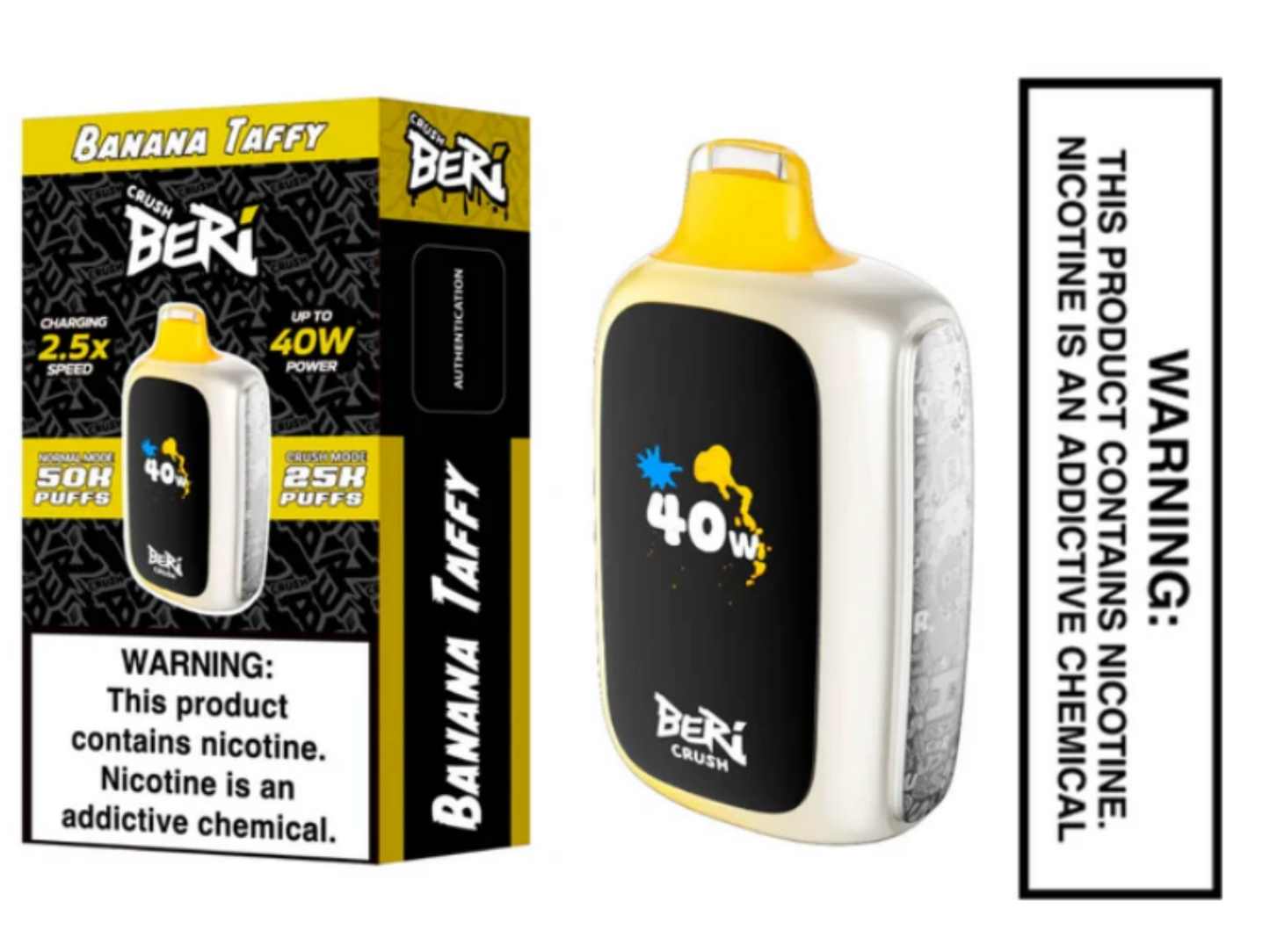 Banana Taffy Beri Crush 50K Disposable Vape