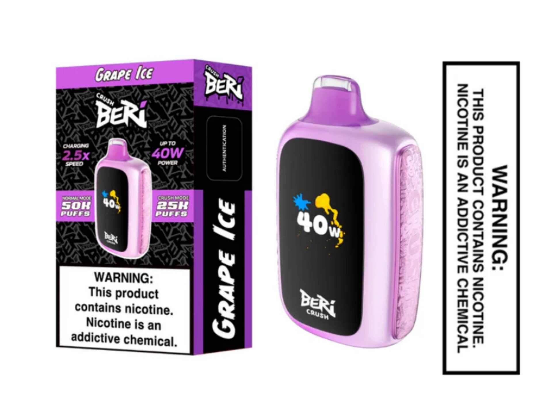 Beri Crush🍇 Grape Burst 50K Disposable Vape