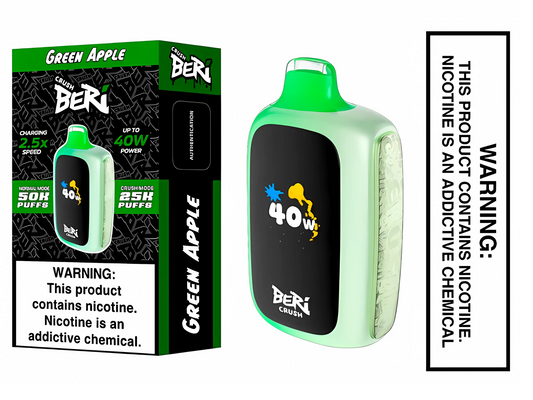 🍏 Green Apple Beri Crush 50K Disposable Vape
