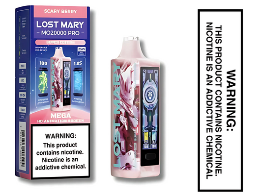 Lost Mary Pro MO20000 Scary Berry Disposable Vape | 20,000 Puffs, 5% Nicotine