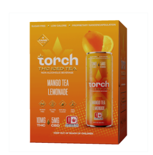 Torch THC Drinks – 10mg Low Dose THC + 5mg CBD | 6 Flavors