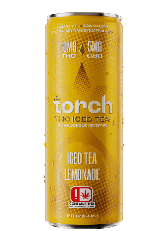 Torch THC Drinks – 10mg Low Dose THC + 5mg CBD | 6 Flavors