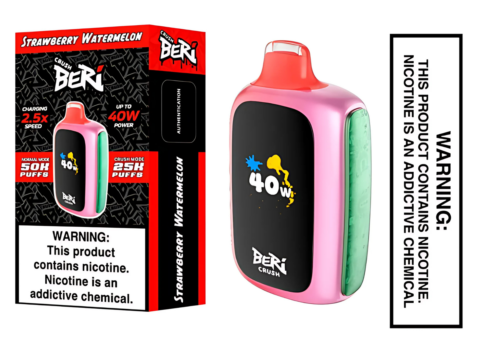 Strawberry Watermelon Beri Crush 50K Disposable Vape