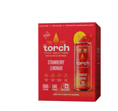 Torch THC Drinks – 10mg Low Dose THC + 5mg CBD | 6 Flavors