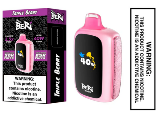 Triple Berry Beri Crush 50K Disposable Vape | 50,000 Puffs